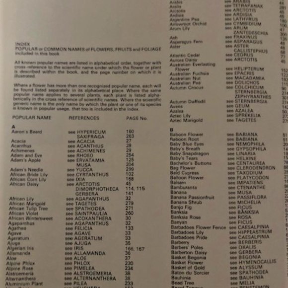 1971 What Flower is That? by Stirling Macoboy - Picture 7 of 8